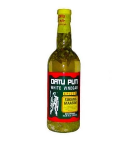 Vinagre de especia Data Puti 750 ml blanco condimentado Filipinas vinagre vinagre de cocina - Imagen 1 de 1