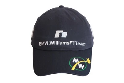 Gorra de colección BMW Williams F1 Team Mark Webber logotipo grande gorra de carreras azul marino Foto 1 de 4