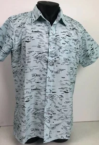 NWT Brooklyn Standard Mens Short Sleeve Button Up Size Large - Picture 1 of 7