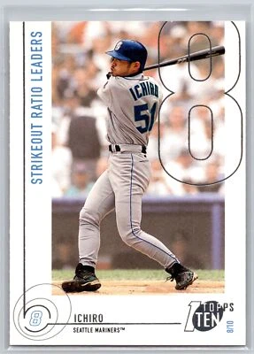 2002 Topps Ten #99 Ichiro Suzuki - Image 1 of 2
