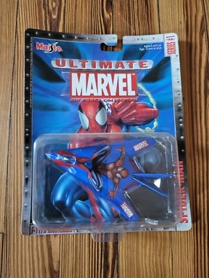 2002 Maisto Ultimate Marvel Air Force Collection Spider-Man F-117A Nighthawk NEW - Image 1 of 2