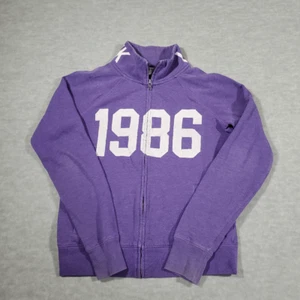 Chaqueta ROSA Victoria's Secret Mujer Pequeña Púrpura Pista Elastizada Deportes Cremallera Completa - Imagen 1 de 10