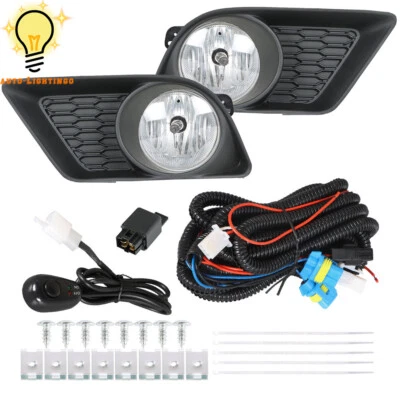 Lado derecho e izquierdo para Dodge Charger 2011-2014 faros antiniebla con kits de interruptor de cubierta Foto 1 de 4