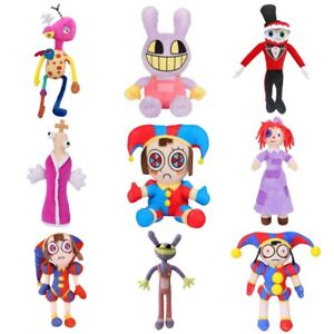 Amazing Digital Circus Pomni Jax Ragatha Caine Zooble Stuffed Plush Toy Kid Gift
