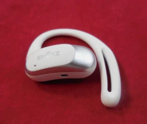 Shokz OpenFit Air Open-Ear Wireless REPLACEMENT LEFT Earbud- WHITE (Defective) - Picture 1 of 3