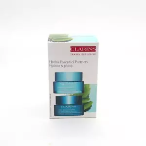 Clarins Hydra-Essentiel Partners Hydrate & Plump 1,7 oz / 50 ml (JUEGO) *NUEVO EN CAJA* - Imagen 1 de 3