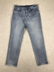 Bonobos Jeans Mens 34x34 (Fits 33x32) Athletic Fit Straight Med Wash Distressing - Picture 1 of 18