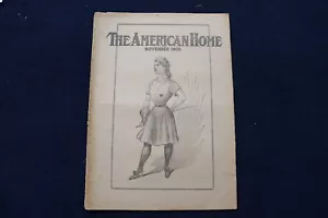 1905 NOVIEMBRE THE AMERICAN HOME PERIÓDICO - BONITA PORTADA ILUSTRADA - NP 8681 - Imagen 1 de 8