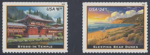 US Stamps #5257, #5258 - 2018 Priority + Express Mail VF NH - Bild 1 von 1