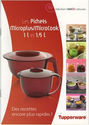 Microplus 1 & 1,5 L - Livret de recettes Collection 1000 & 1 astuces Tupperware - Photo 1/2