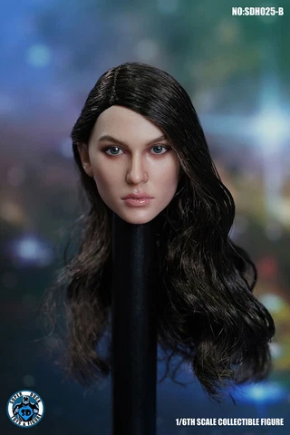 1/6 Russian Beauty Supermode Girl Head Sculpt Fit 12in Female PH TbL Figure Doll Cover