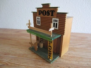 VERO POST DDR Western Stadt Holz Fort Häuser auch für Timpo - Bild 1 von 3