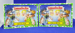2020 Garbage Pail 35th Anniversary Virtual Val 55a - Unreal Reya 55b -Green