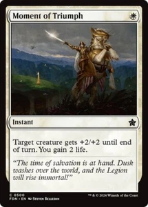 Moment of Triumph Foundations MTG Magic - Picture 1 of 1