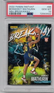 2021 Panini Instant #B8 Bennedict Mathurin Pacers 1/2304 PSA 10 - Bild 1 von 2