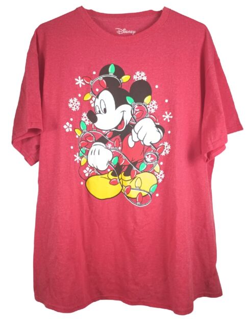 Las mejores ofertas en Niño Rojo camisetas de Disney (1968-presente)