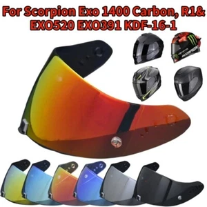 Helmvisier für Shark VZ400 Skwal i3 D-Skwal 3 Ridill 2 Motorradhelm Linse - Bild 1 von 30