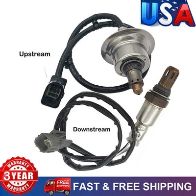 2pcs Oxygen Sensor For Hyundai Sonata 2.4L L4 2015 2016 2017 2018 2019 Up+Down - Image 1 of 4