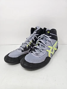 Asics Matcontrol 3 Ringerschuhe Herren S 12 grau schwarz neongelb abriebfest - Bild 1 von 13