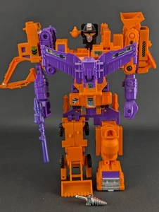 Transformers G2 Orange Devastator KB Toys READ Hasbro G1 Vintage AUTHENTIC - Picture 1 of 19
