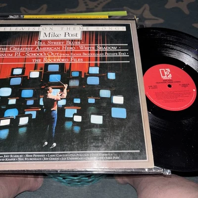 1982 MIKE POST Television Theme Songs US LP Elektra E1 60028 - Image 1 of 2