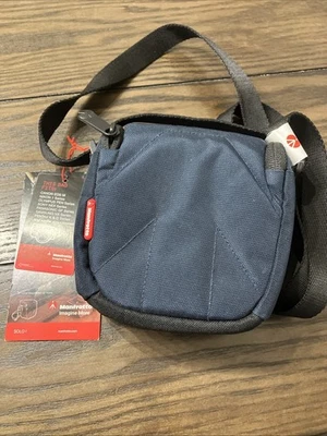 NEW Manfrotto MB SH-1BU Blue Padded Solo I Holster Camera Bag - Image 1 of 4