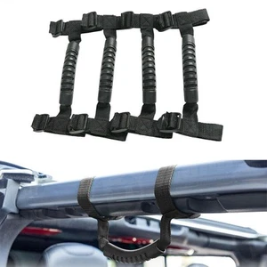 For Jeep Wrangler YJ TJ JK JL 1987-2023 Accessories 4X Grab Handles Grip Handle - Picture 1 of 12
