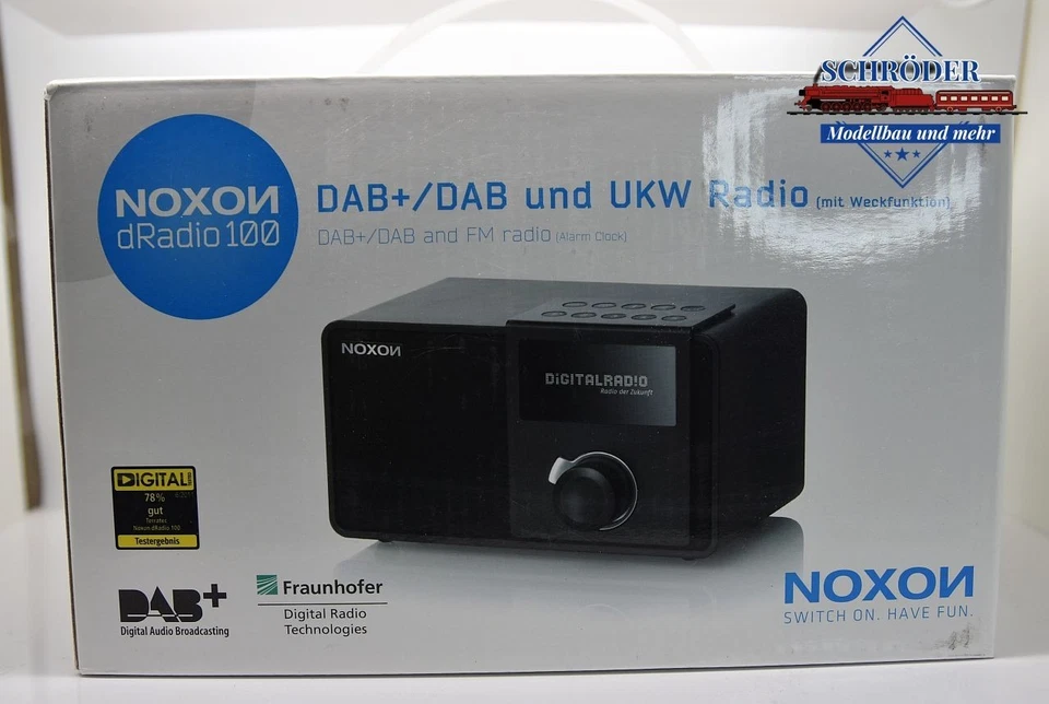 DAB+/DAB-UKW Radio Noxon 100 -neu in Originalverpackung - Bild 1 von 4