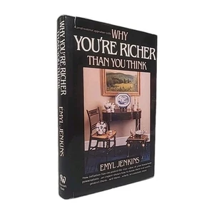 Signed - Why You’re Richer Than You Think, Emyl Jenkins, 1982, 2nd Print HC DJ - Foto 1 di 11