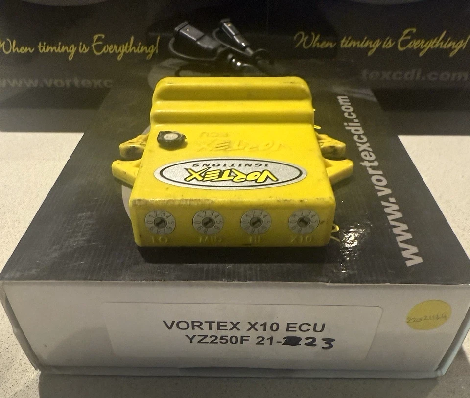 Vortex Ignition X10 CDI, YAMAHA YZ250F 2021-2023 (USED CONDITION) GV01 YT75, - Image 1 of 2