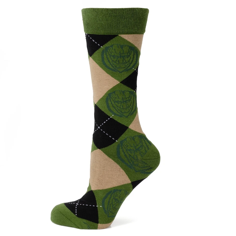 Calcetines Marvel Groot Argyle verdes para hombre talla única Foto 1 de 1