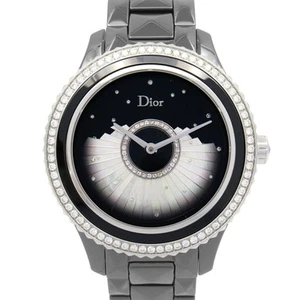 Dior Huitt Ceramic Watch Men’s Black/White Shell Used Good Condition - Picture 1 of 15