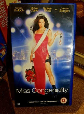 Miss Congeniality - VHS Video Cassette Tape - Sandra Bullock - Great Gift 🎁  - Image 1 of 3