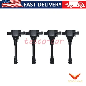 4 PCS Ignition Coils 22448-JA00C For Nissan Altima Rogue Sentra Versa FX50 - Picture 1 of 8