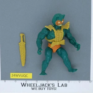 Mer-Man 100% Complete He-Man Masters of the Universe MOTU 1982 Mattel Vintage - Picture 1 of 2