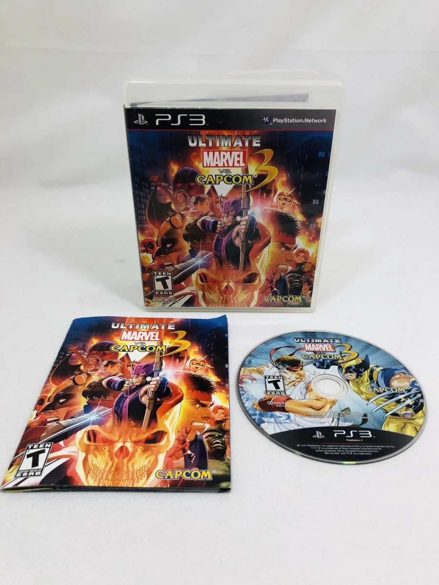 Ultimate Marvel vs. Capcom 3 Sony PlayStation 3 Video Games for