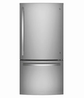GE 33" Bottom Freezer 24.8 Cu. Ft. Refrigerator - GDE25EYKFS - Image 1 of 3