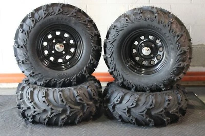 KIT DE RUEDA HONDA FOREMAN 450 26" EE. UU. ITP MUD LITE II ATV Y ITP NEGRO SRAD Foto 1 de 4