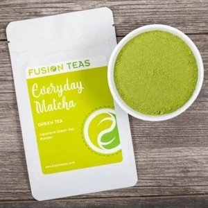 Premium Everyday Matcha Green Tea Powder from Japan - Fusion Teas - Picture 1 of 5
