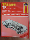 Triumph TR2, TR3, TR3A, TR4 & TR4A (52 - 67) Haynes Repair Manual paperback.