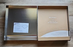 Lotto 2 Griglie Mercato Mondiale per Griglia Gas/Carbone/Elettrica Acciaio Inox - Foto 1 di 8