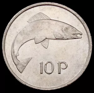 Irlanda Grande 10 Peniques 1969 a 1986 (Elige el año) (GLIC-003H) - Imagen 1 de 2