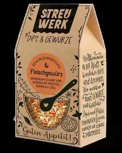 Gewürz / Gewürzmischung Streuwerk "Fleischgewürz"; (49,50€/kg) MHD ca. 20 Monate - Picture 1 of 3