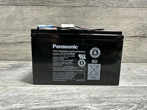 Panasonic LC-R127R2P Valve Regulated Lead-Acid Battery L18 - Picture 1 of 5