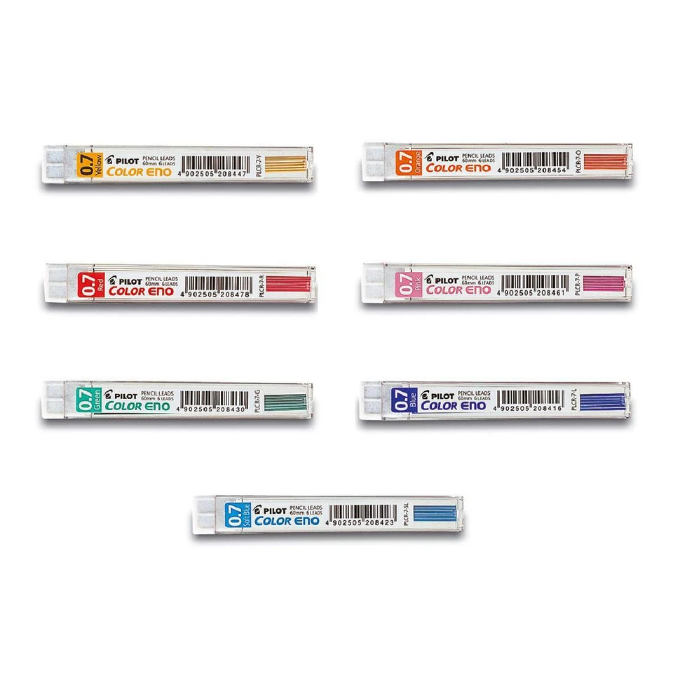 PILOT Feinmine Color ENO 0,7mm 6 Stück PLCR-7 [Farbe wählbar] - Bild 1 von 1
