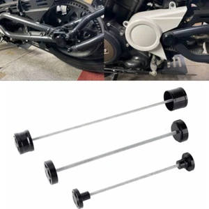 Anti-Theft Quick Release Lever Axle Wheel Spindle Set For Harley Nightster RH975 - Imagen 1 de 11
