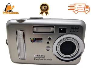 Kodak EasyShare CX7525 Digitalkamera 5MP 3x Zoom Silber Retro Kamera Getestet - Bild 1 von 13