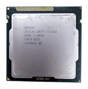 Lot of 3 Intel Core i5-2320 SR02L 3.00GHz Quad-Core 6MB LGA 1155/Socket H2 CPU - Picture 1 of 2