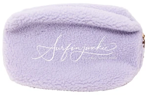 Sephora Collection Makeup Skincare Travel Bag Zipper Favorites Purple Sherpa - Picture 1 of 4