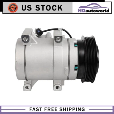 Compresor y embrague de aire acondicionado para Chrysler Sebring Dodge Stratus 2004-2006 2,4 L Foto 1 de 4